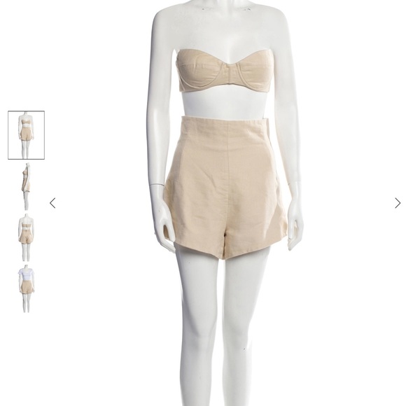 Bronx & Banco Top and High-Waisted Short Set